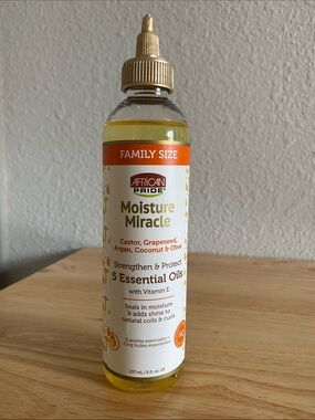 African Pride Moisture Miracle 5 Essential Hair Oil (family size)